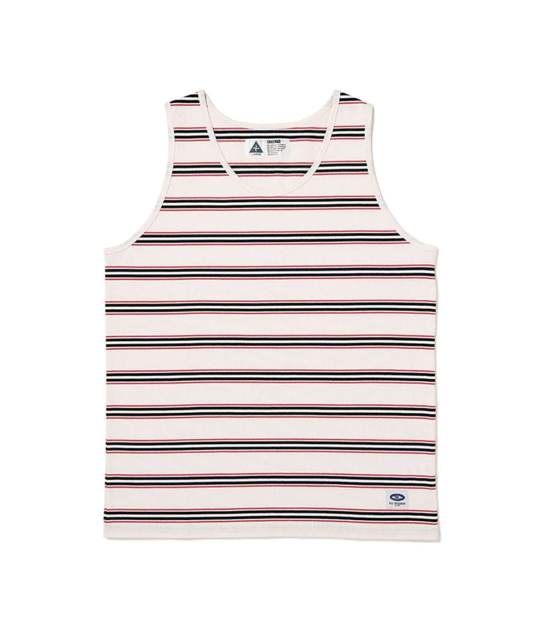 CHALLENGER AUTHENTIC BORDER TANK（WHITE） AUTHENTIC BORDER TANK【WHITE】｜CHALLENGER｜MELTING POT（正規取扱