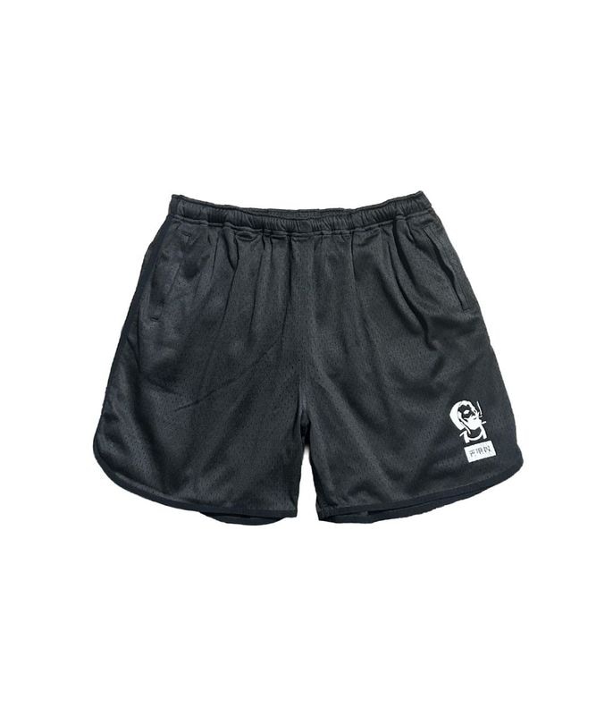 MESH TRAINING SHORTS【BLACK】