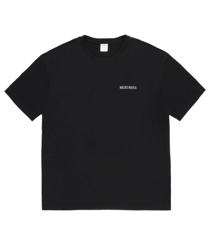 WASHED HEAVY WEIGHT T-SHIRT (TYPE-4)【BLACK】