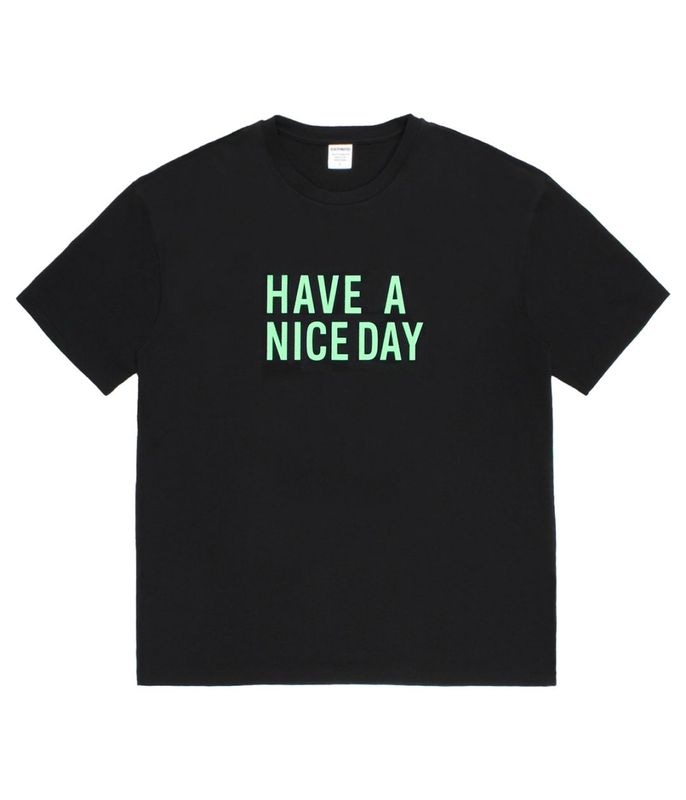 WASHED HEAVY WEIGHT T-SHIRT (TYPE-3)【BLACK】