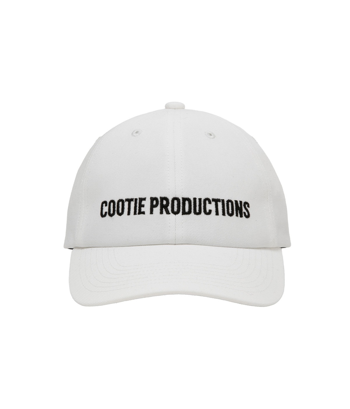 Cotton Serge 6 Panel Cap【WHITE】
