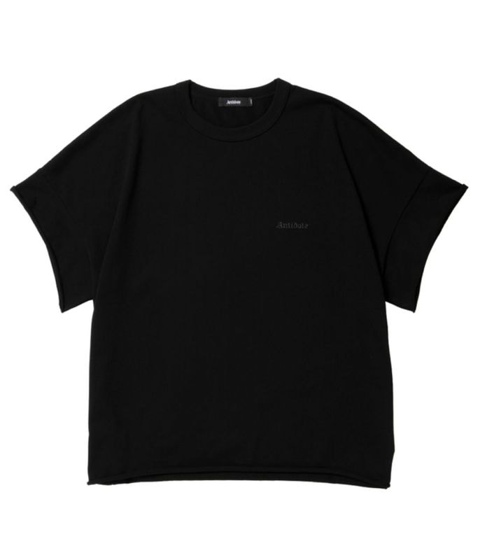 ASIC Heavy Weight Oversized Cutoff Tee【PURE BLACK】