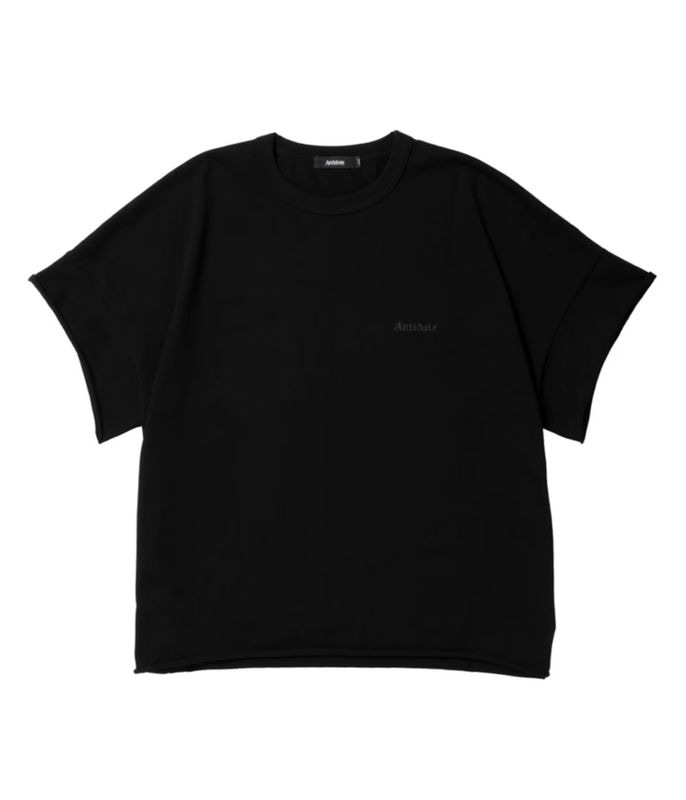 ASIC Heavy Weight Oversized Cutoff Tee【PURE BLACK】