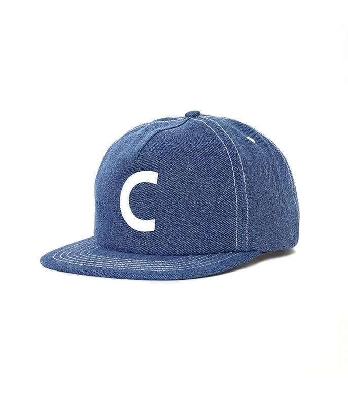 DENIM C PATCH CAP【WASED INDIGO】