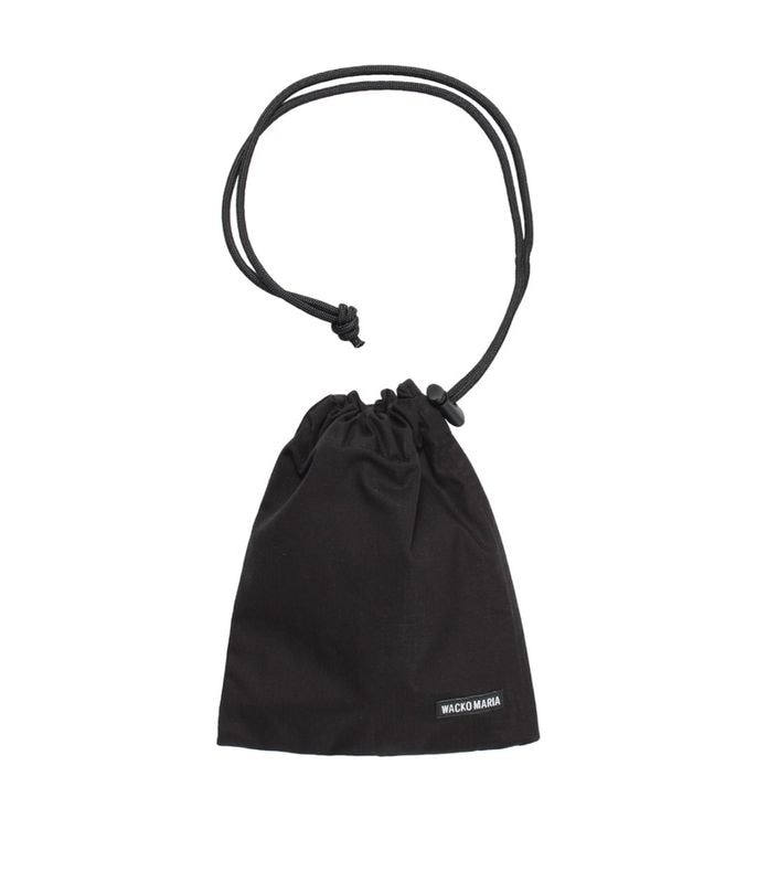 DRAWSTRING BAG【BLACK】