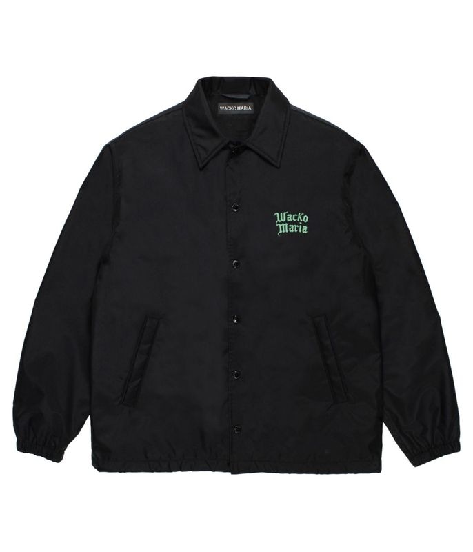 COACH JACKET (TYPE-2)【BLACK-GREEN】