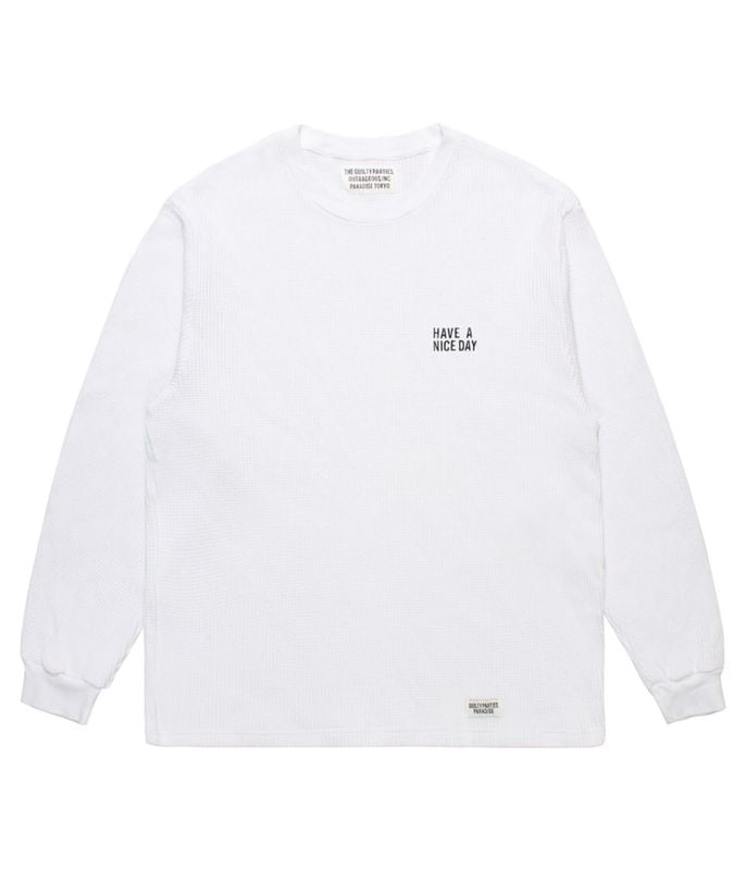 THERMAL SHIRT【WHITE】