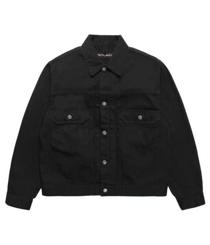 TRUCKER JACKET【BLACK】
