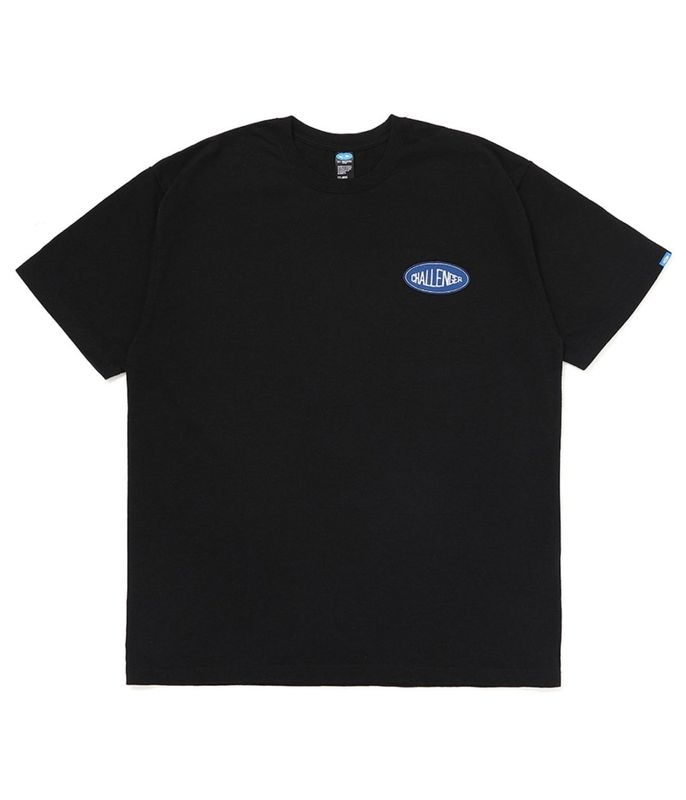 LOGO PATCH TEE【BLACK】