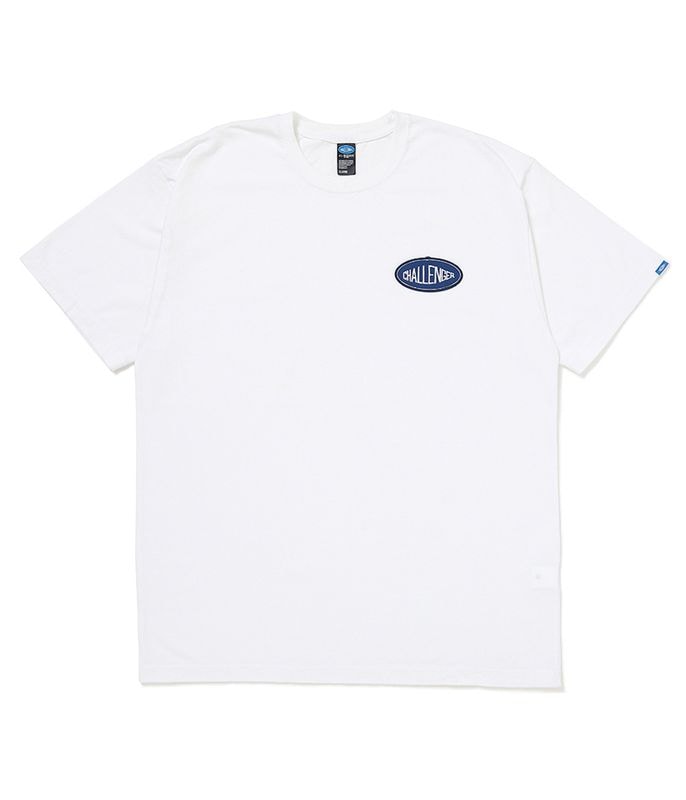 LOGO PATCH TEE【WHITE】
