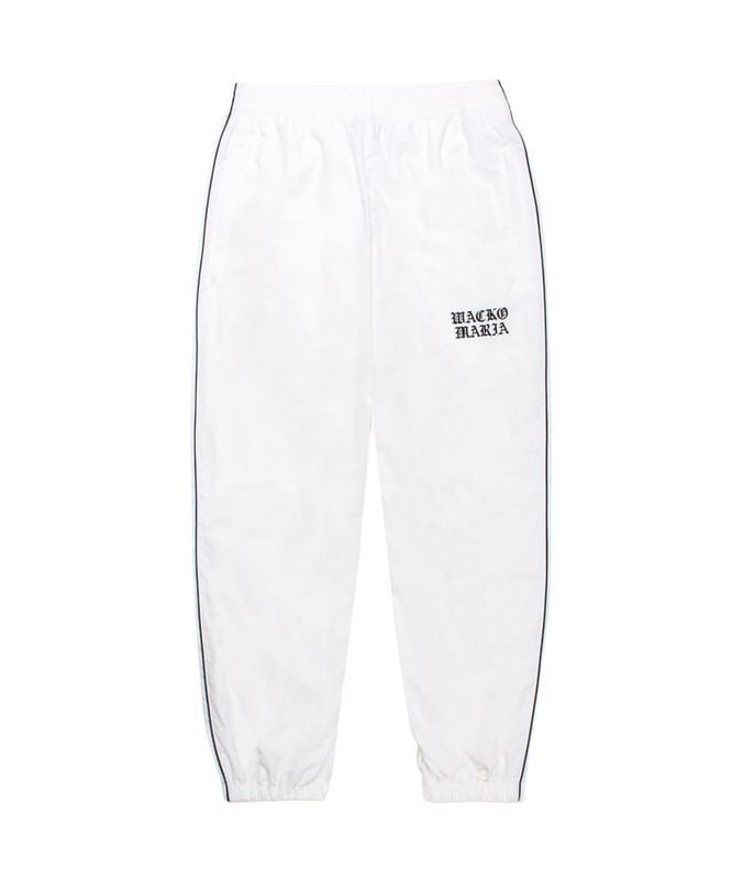 TRACK PANTS (TYPE-3)【WHITE-BLACK】