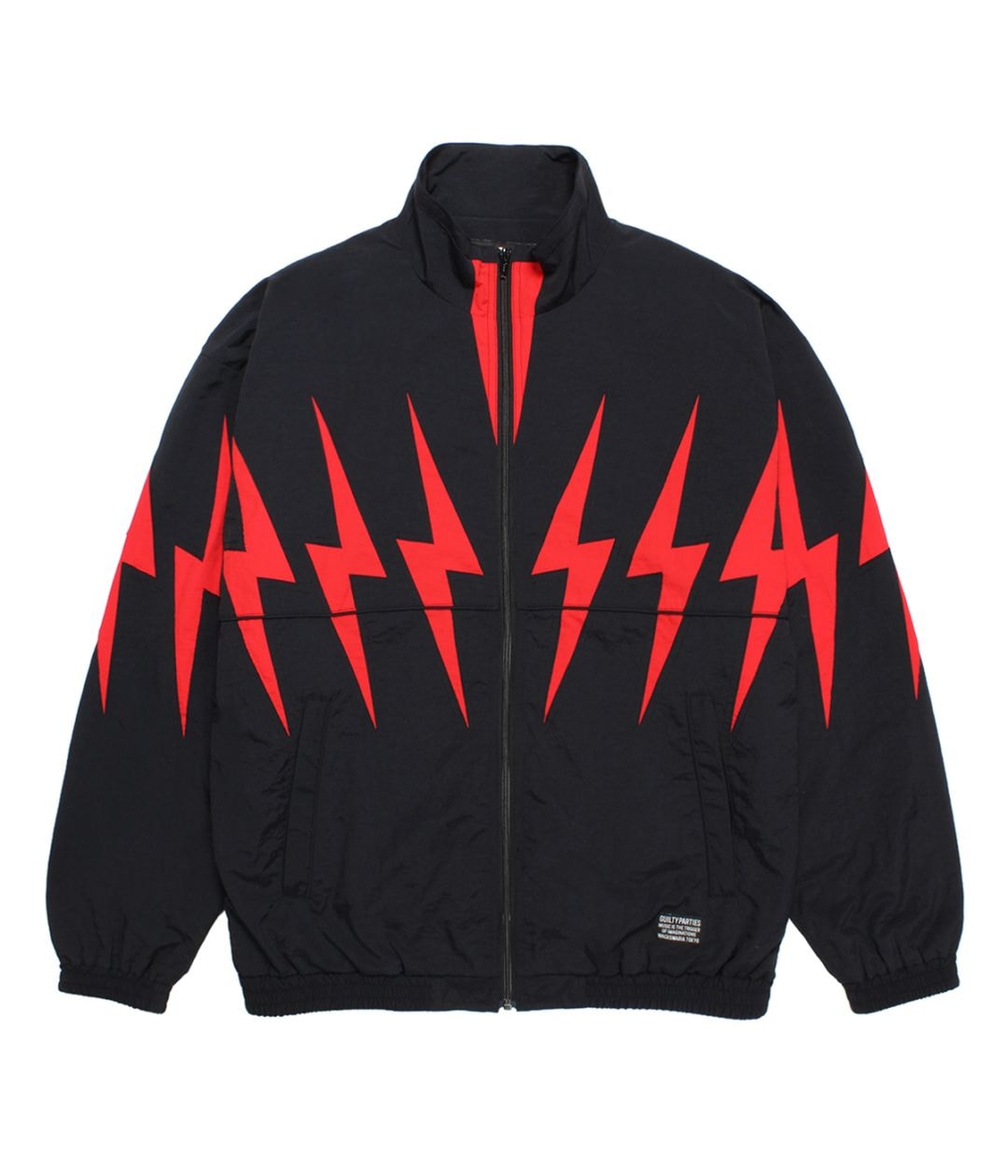 TRACK JACKET (TYPE-2)【BLACK-RED】