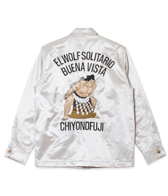 千代の富士×BUENA VISTA / embroidery jacket【SILVER】