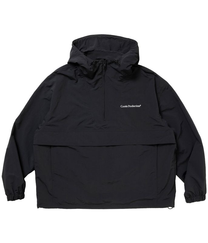 Polyester Taffeta Anorak Hoodie【BLACK】
