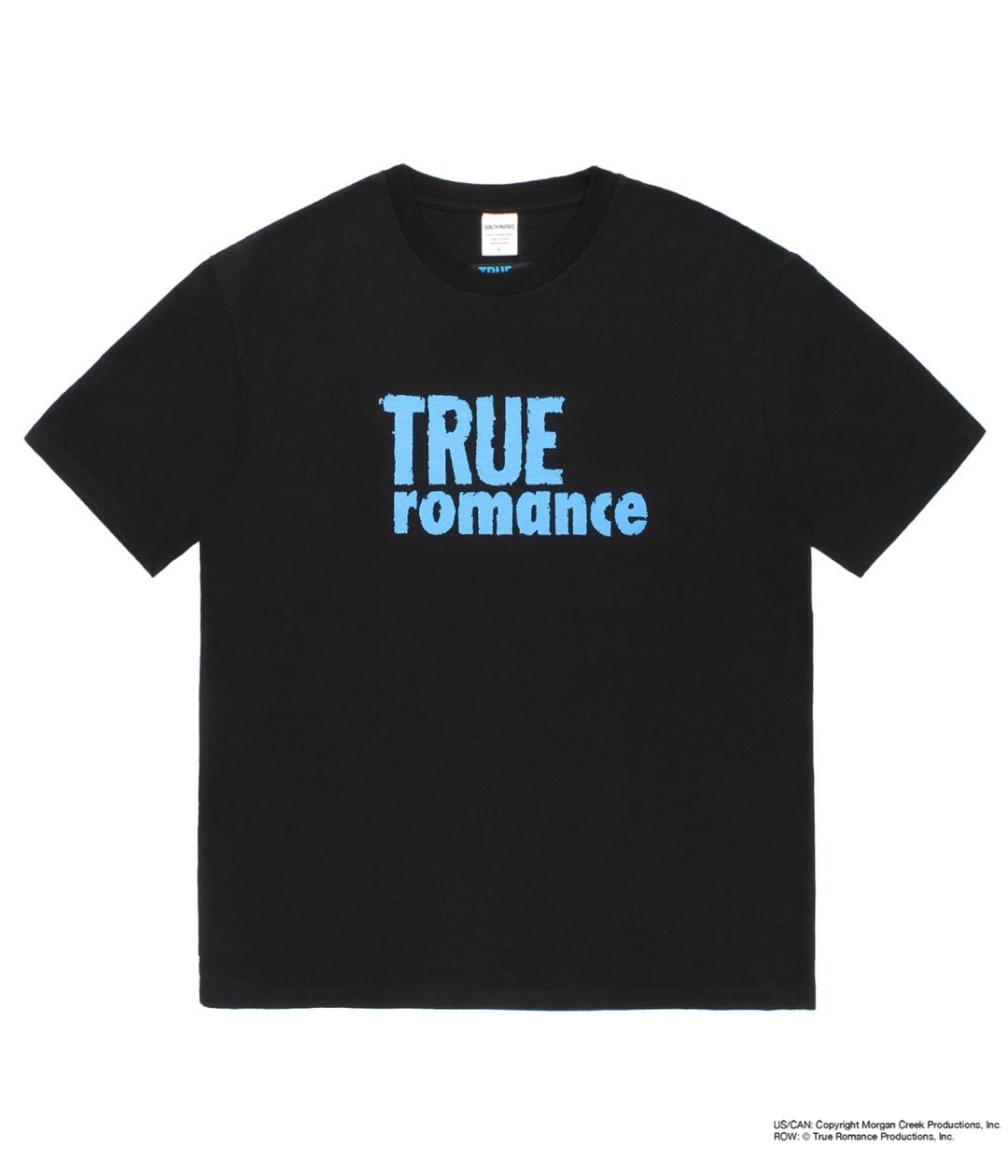 TRUE ROMANCE / WASHED HEAVY WEIGHT T-SHIRT (TYPE-7)【BLACK】