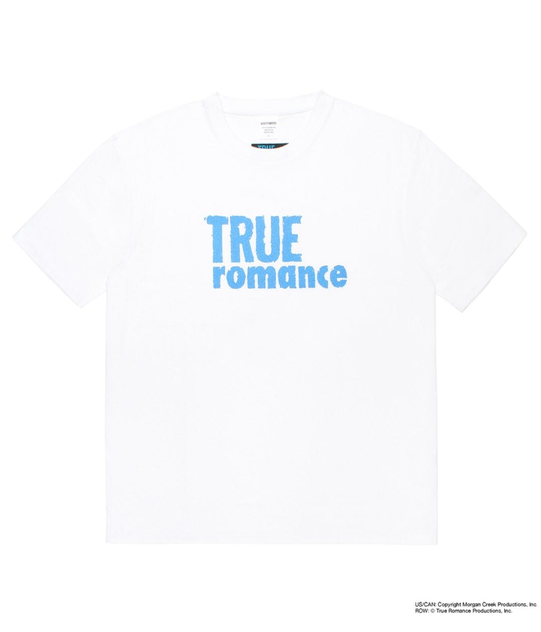 TRUE ROMANCE / WASHED HEAVY WEIGHT T-SHIRT (TYPE-7)【WHITE】