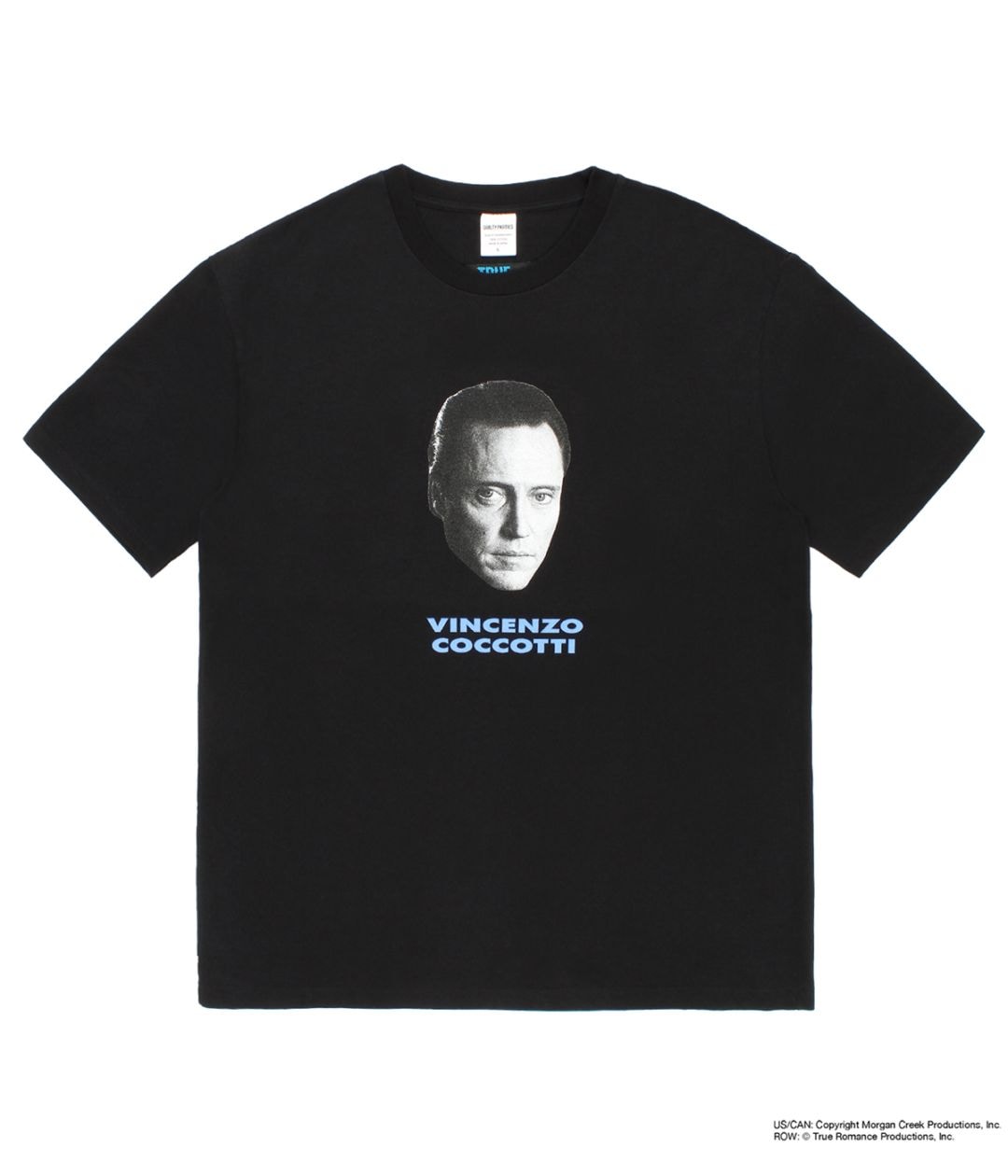 TRUE ROMANCE / WASHED HEAVY WEIGHT T-SHIRT (TYPE-6)【BLACK】
