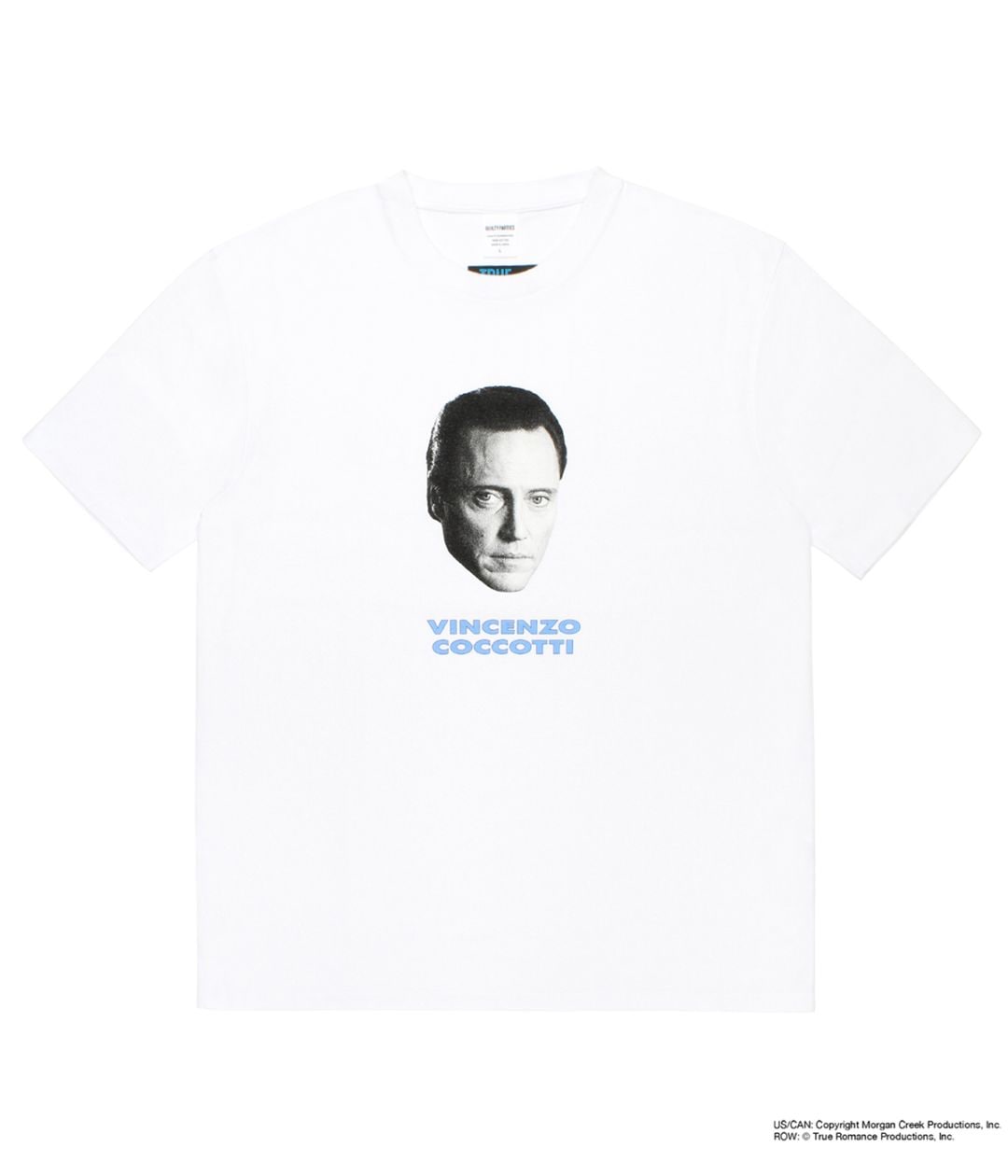 TRUE ROMANCE / WASHED HEAVY WEIGHT T-SHIRT (TYPE-6)【WHITE】