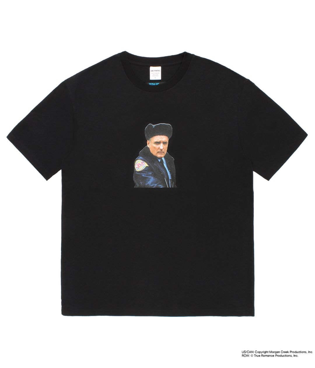 TRUE ROMANCE / WASHED HEAVY WEIGHT T-SHIRT (TYPE-5)【BLACK】