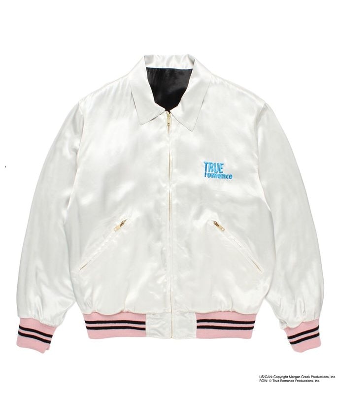 TRUE ROMANCE / REVERSIBLE SKA JACKET (TYPE-1)【WHITE-BLACK】