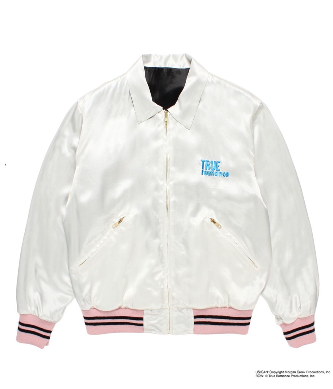 TRUE ROMANCE / REVERSIBLE SKA JACKET (TYPE-1)【WHITE-BLACK】