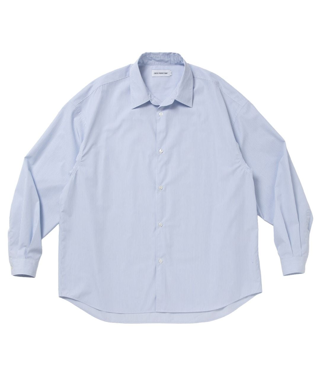 Stripe Broad L/S Shirt【SAXE】