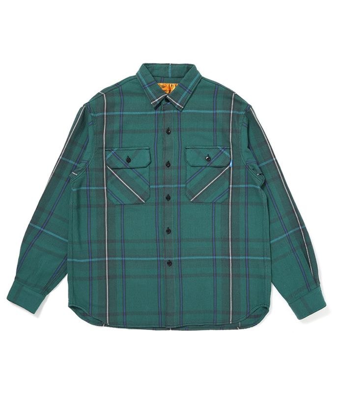 CLASSIC PLAID SHIRT【GREEN】