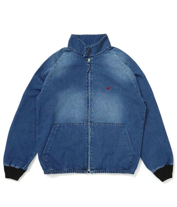WASHED DENIM SWING TOP【WASHED INDIGO】