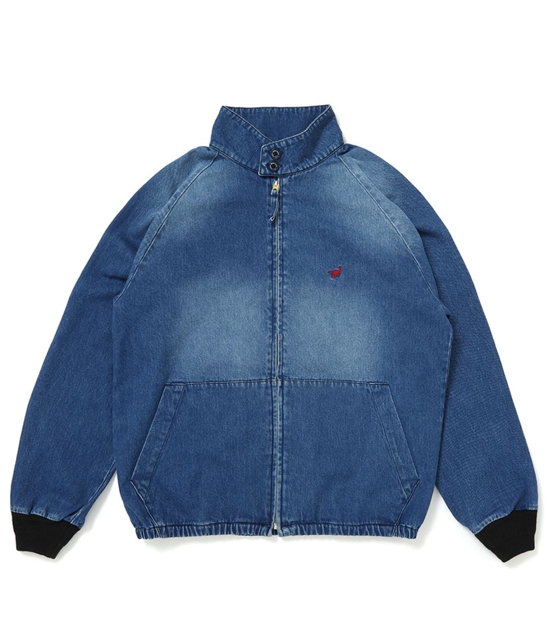 WASHED DENIM SWING TOP【WASHED INDIGO】