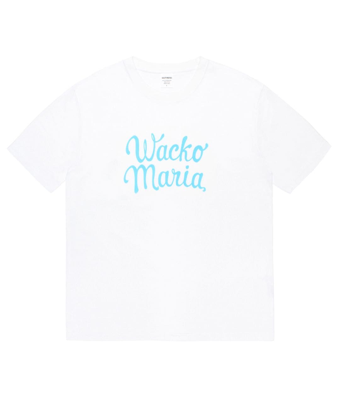 WASHED HEAVY WEIGHT T-SHIRT (TYPE-12)【WHITE】｜WACKO MARIA