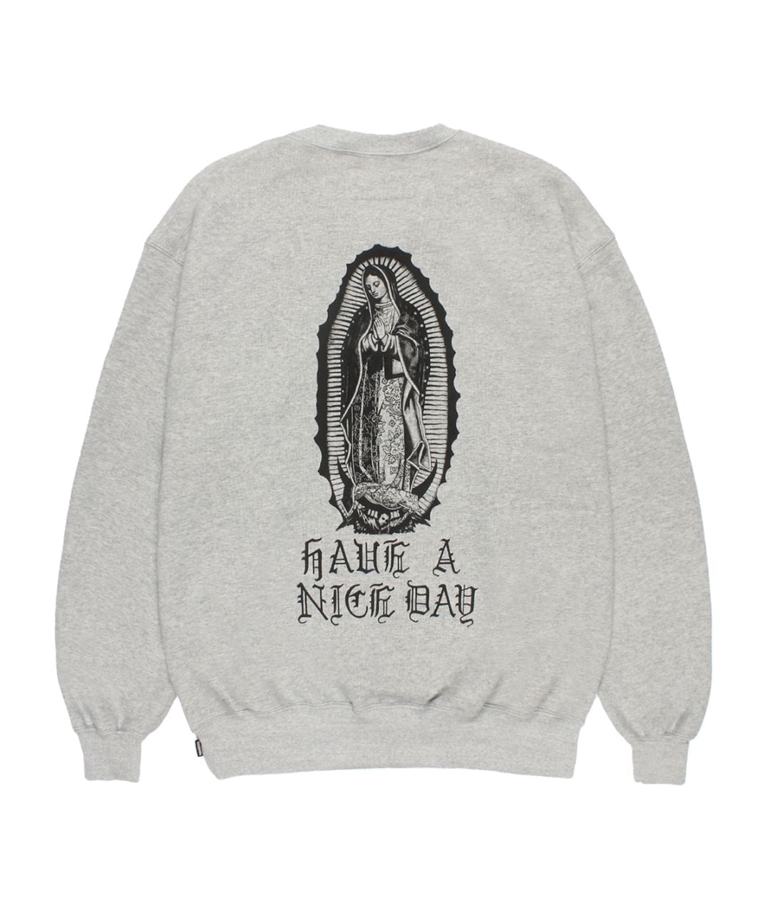 MIDDLE WEIGHT SWEAT SHIRT【GRAY】