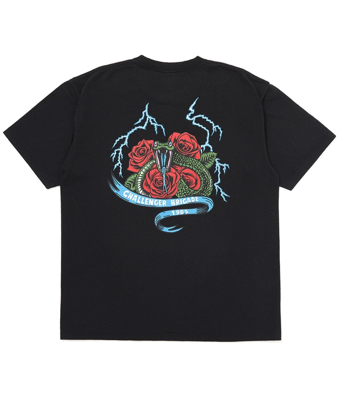 SNAKE TEE【BLACK】