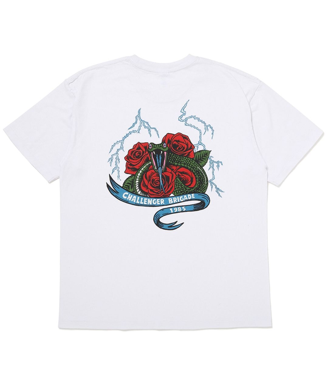 SNAKE TEE【WHITE】｜CHALLENGER｜MELTING POT（正規取扱店・通販）
