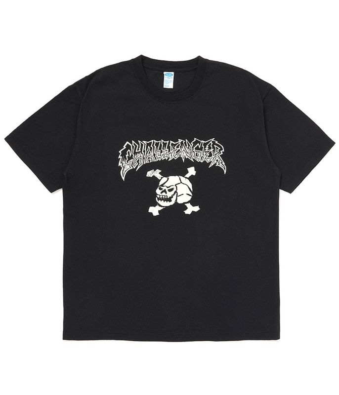 SKULL TEE【BLACK】
