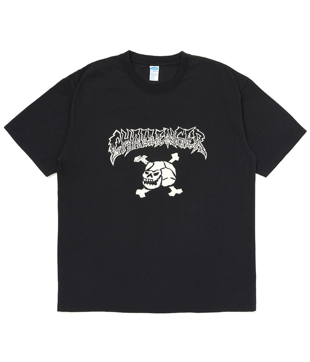 SKULL TEE【BLACK】