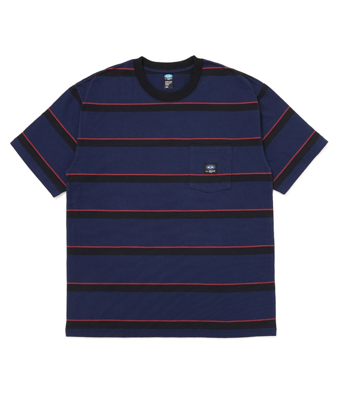 S/S AUTHENTIC BORDER TEE【NAVY】