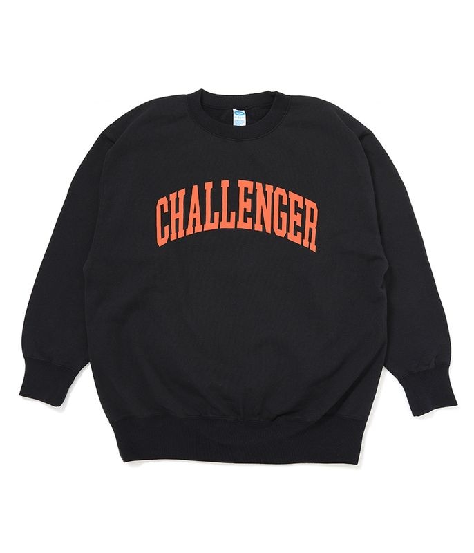COLLEGE C/N SWEAT【BLACK】