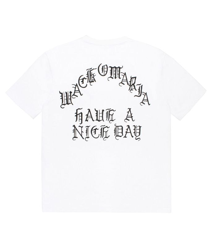 WASHED HEAVY WEIGHT T-SHIRT (TYPE-2)【WHITE】