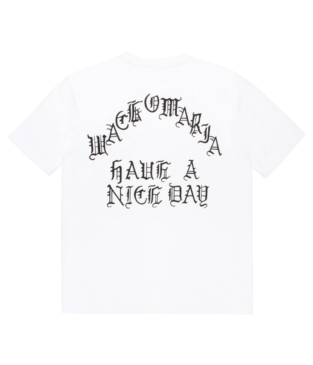 WASHED HEAVY WEIGHT T-SHIRT (TYPE-2)【WHITE】