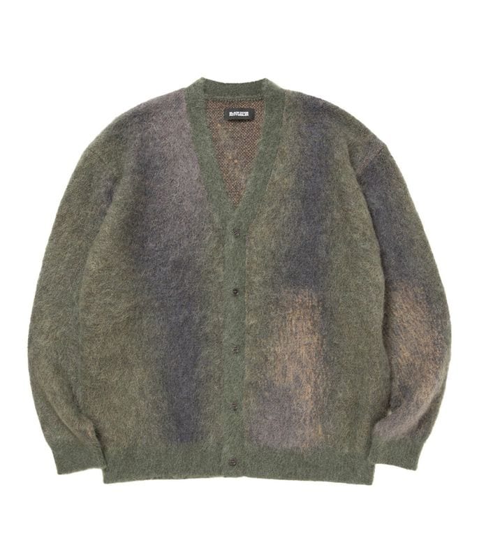 PATERNED CARDIGAN【GREEN】