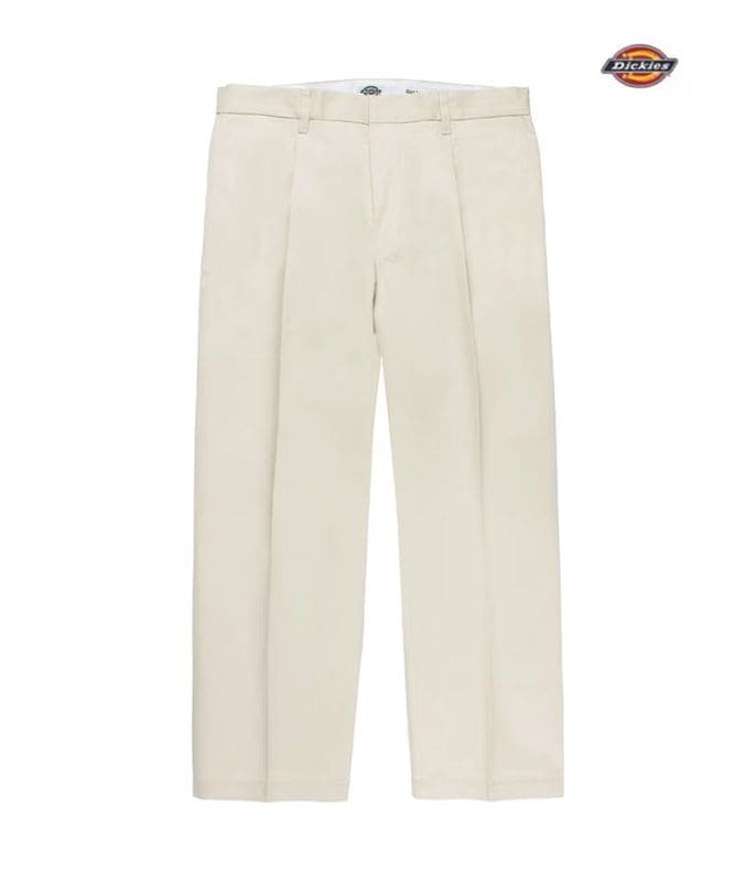 DICKIES / PLEATED TROUSERS【IVORY】