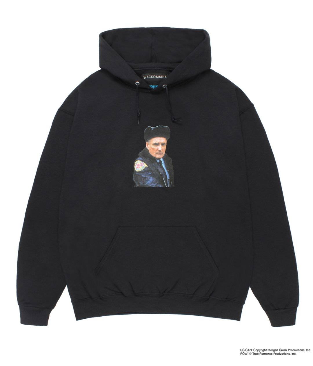 TRUE ROMANCE / HOODED SWEAT SHIRT (TYPE-2)【BLACK】
