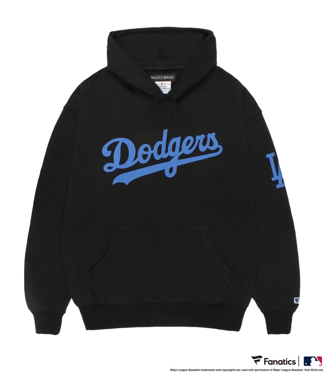 MLB / HEAVY WEIGHT HOODED SWEAT SHIRT (TYPE-2)【BLACK】｜WACKO