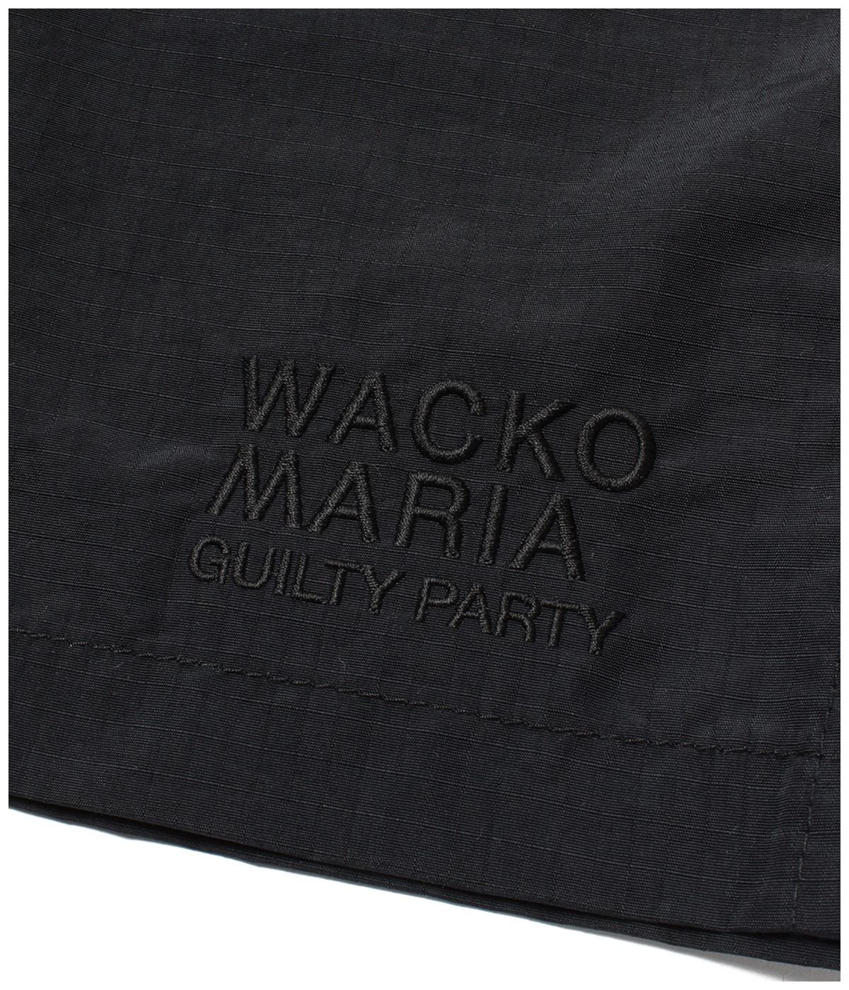 NYLON BOARD SHORTS (TYPE-1)【BLACK】｜WACKO MARIA｜MELTING POT