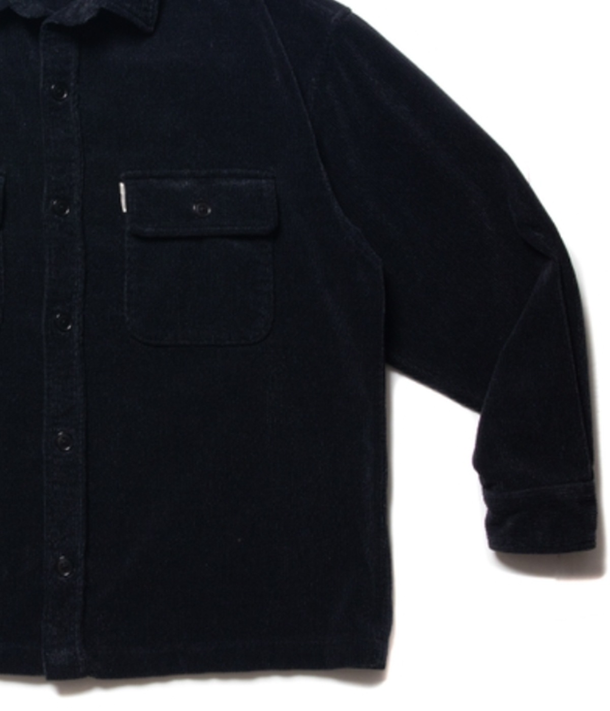 Twisted Heather Corduroy CPO Jacket【BLACK】｜COOTIE