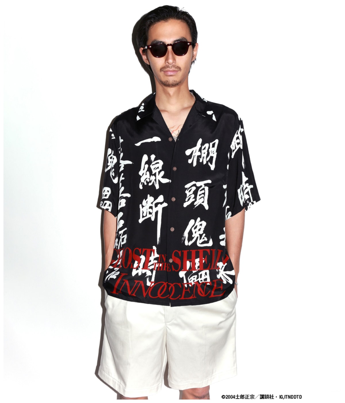 INNOCENCE / 攻殻機動隊 / HAWAIIAN SHIRT GHOST IN THE SHELL 2.0 INNOCENCE / 攻殻機動隊 / HAWAIIAN