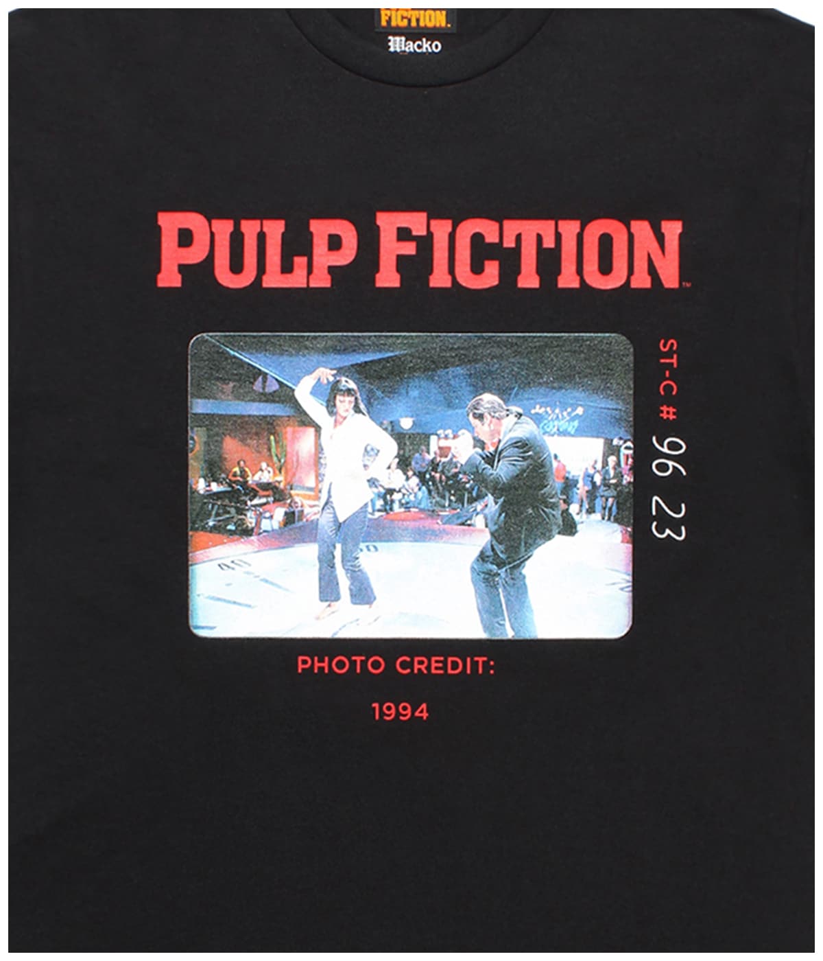 PULP FICTION / T-SHIRT (TYPE-4)【BLACK】｜WACKO MARIA