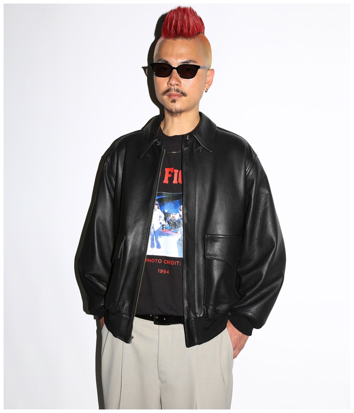 PULP FICTION / T-SHIRT (TYPE-4)【BLACK】｜WACKO MARIA