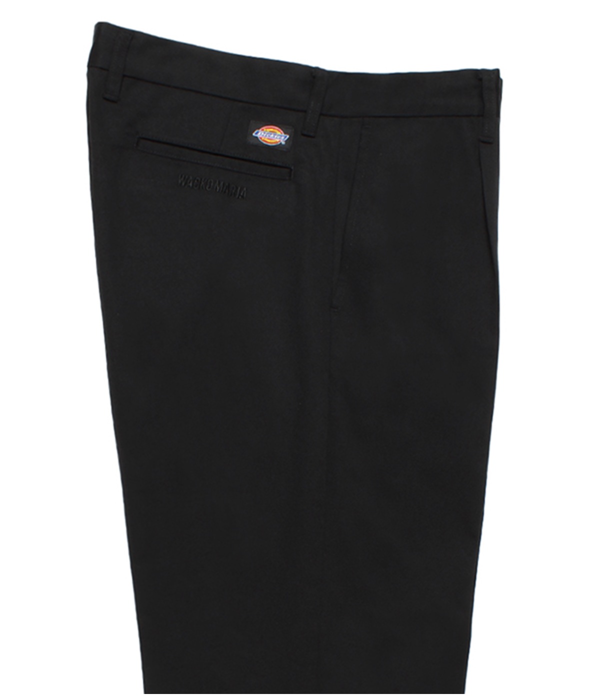 DICKIES / PLEATED TROUSERS【BLACK】