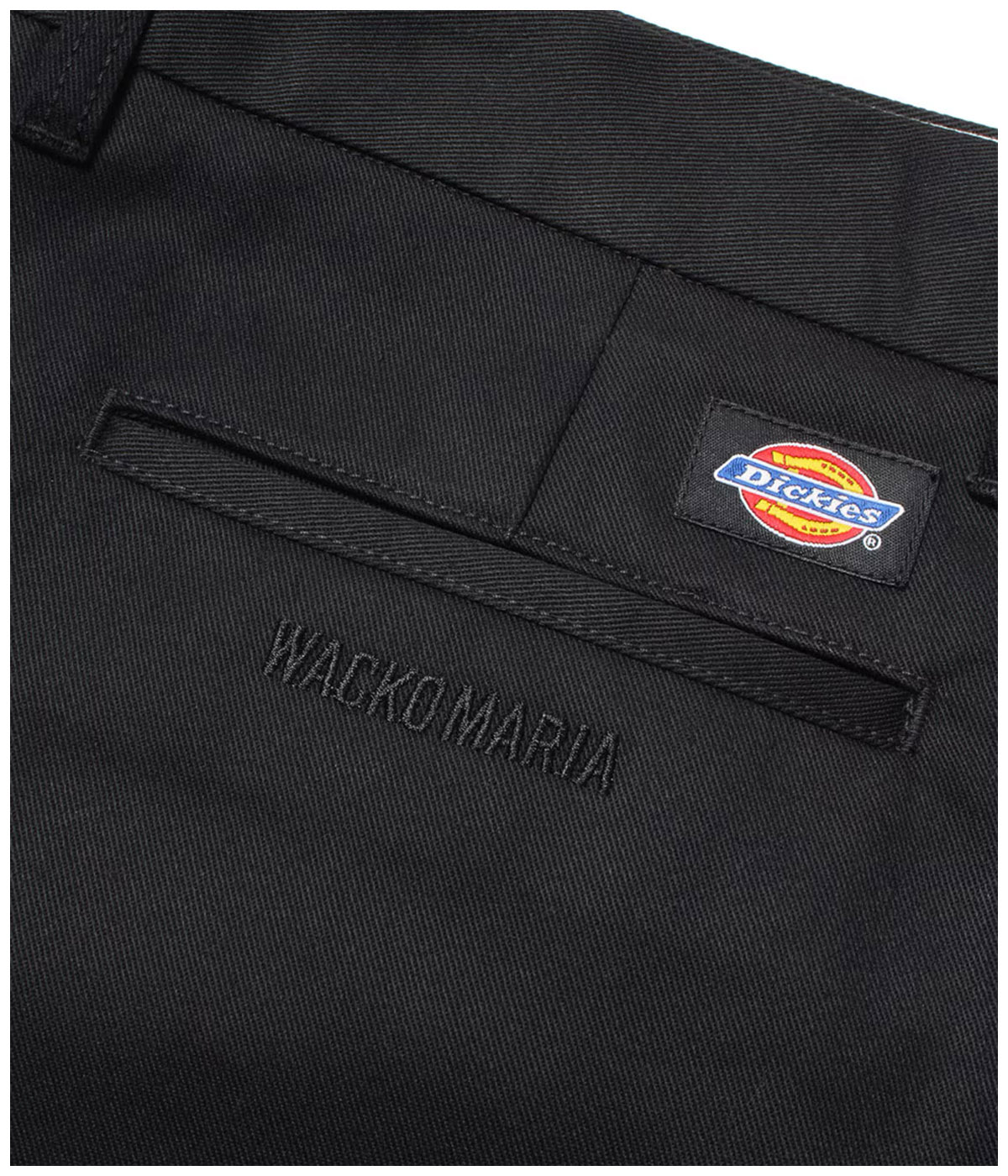 DICKIES / PLEATED TROUSERS【BLACK】